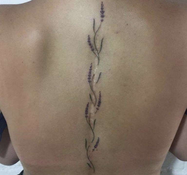 Tatuagens feitas para esconder cicatrizes #13